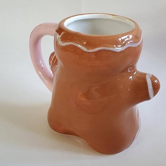 Gingerbread Man Candy Land Cupcakes & Cashmere Themed Christmas Holiday Mug - Picture 4 of 10